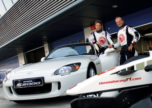 Honda Salutes their Formula One History with a Special Edition S2000