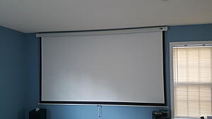 Optoma HD65 projector, screen, mounts-nzcgred.jpg