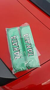 New takata Harness Pads, Green Or Black pairs  (reps)-kdx1b4w.jpg