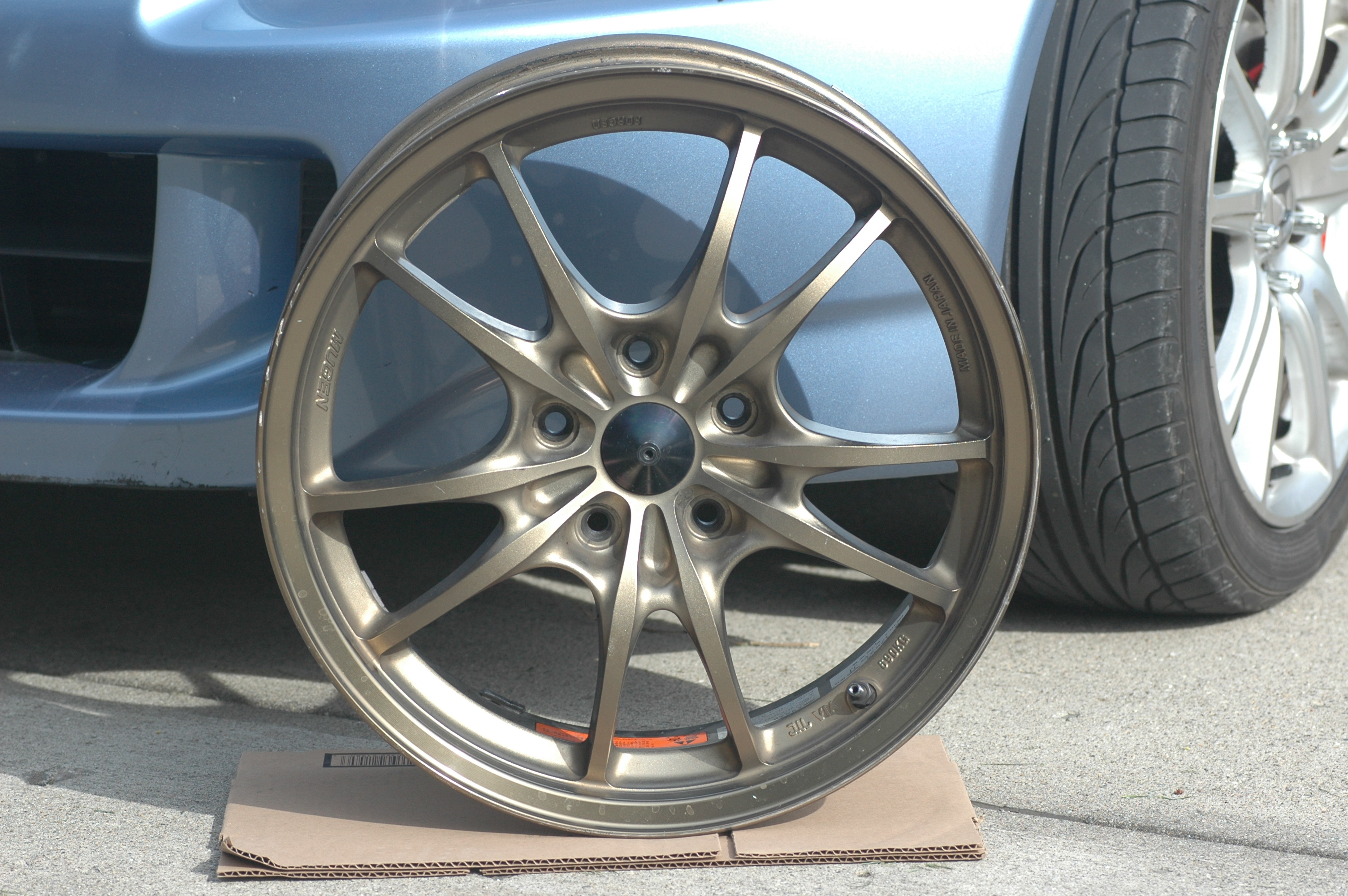 FS: Mugen MF10 wheels - full set in bronze - S2KI Honda S2000 Forums