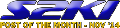 November Post of the Month Winner:  Wolf95
