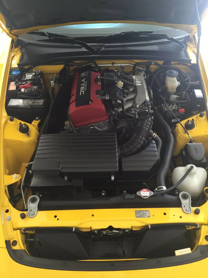 Spa Yellow AP1 S2000 For Sale in Chicago Keeps It Super Clean