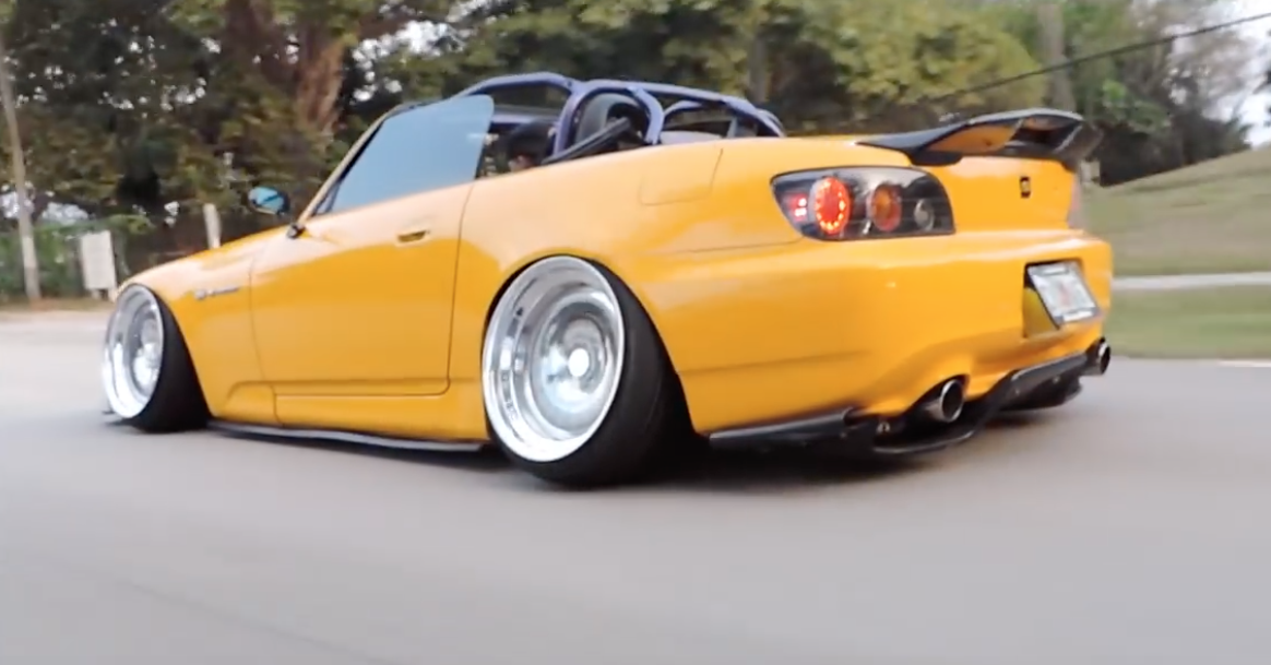 Slammed and cambered S2000