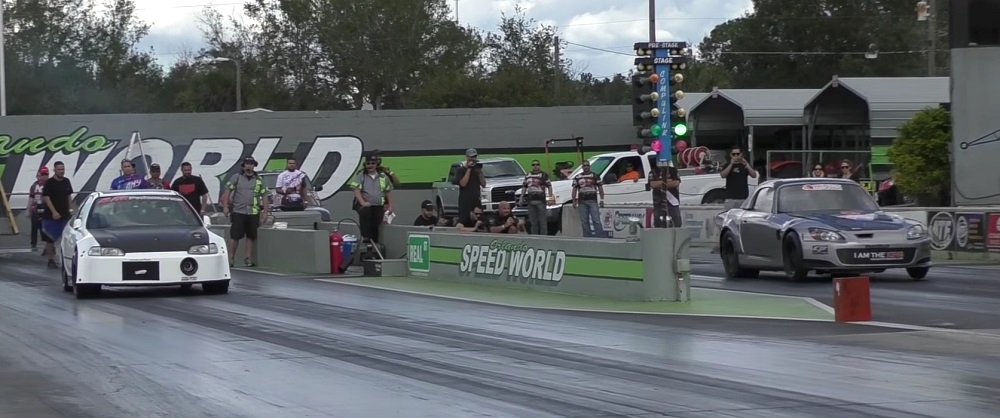 S2KI.com Honda S2000 turbo drag race blows roof off 190mph
