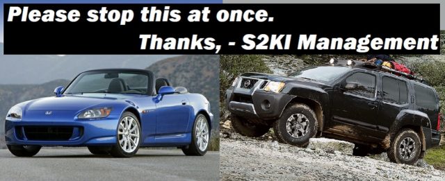S2KI.com Street Racing Honda S2000 vs. Nissan Xtrerra Embarrassing