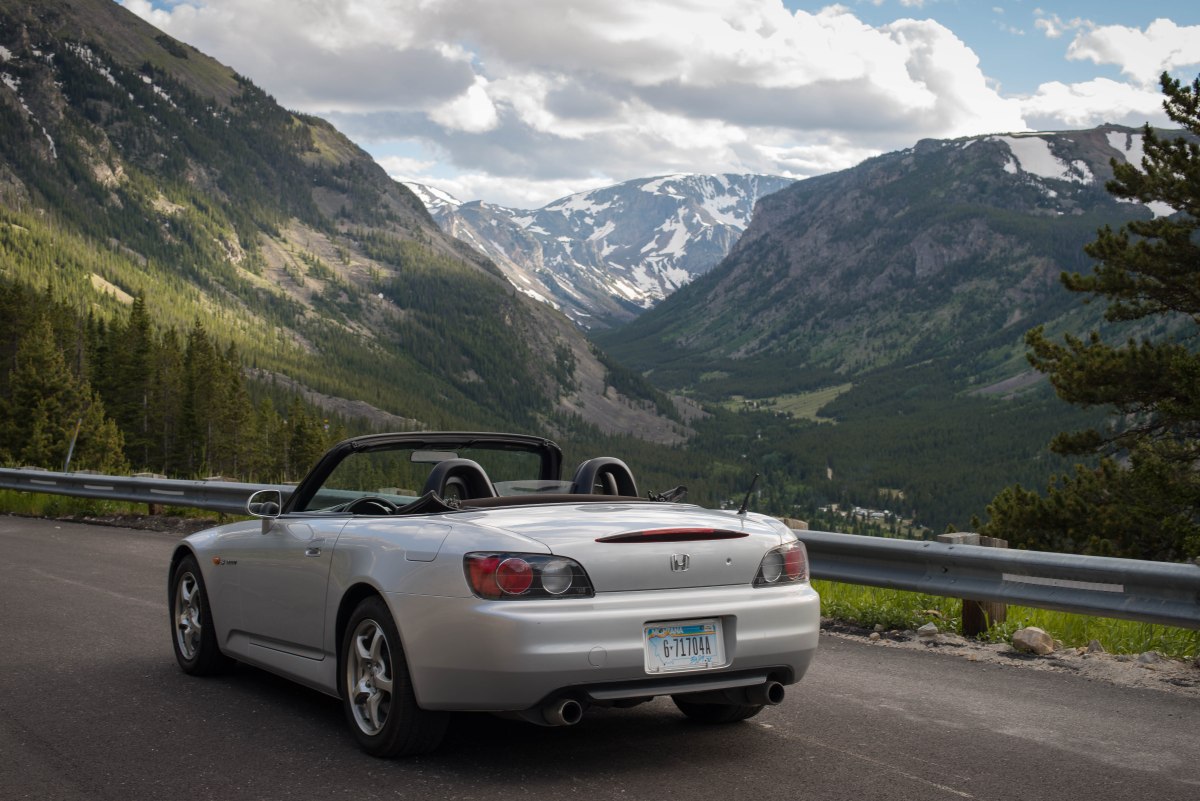 Traveling with a Honda S2000