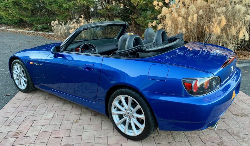 2007 Honda S2000 Rear Top Down