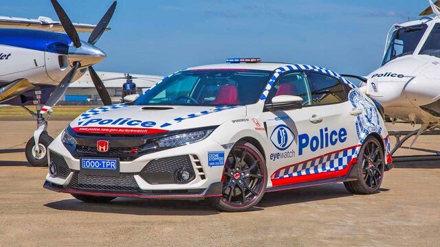 Australian Police Force Gets a Type R Civic