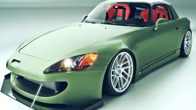 Very Green S2000 Rendering Gets an Extreme Makeover