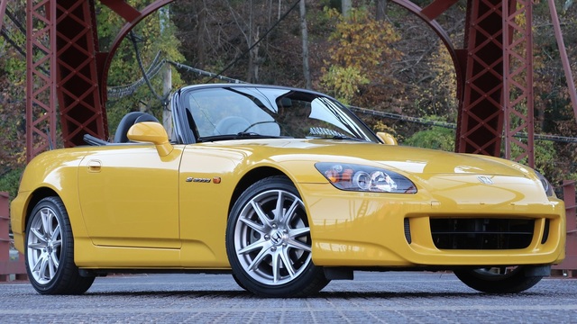 Super Clean Rio Yellow Pearl S2000 Hits the Auction Block