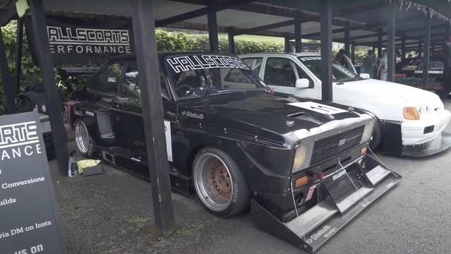 F20C-Swapped Ford Escort Is a Hill Climbing Beast