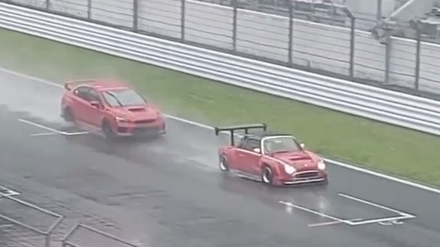 S2000-Powered Nissan Figaro Sadly Destroyed Following Track Crash