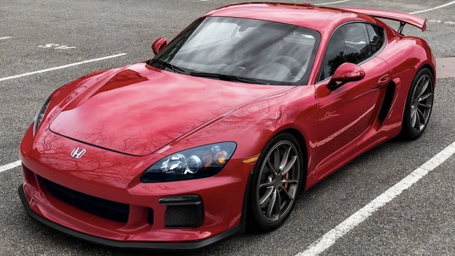 Artist Blends S2000 and Cayman In One Strange Rendering