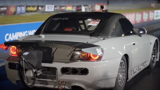 S2000 Uses Turbo LS Power To Rip off 8-Second Passes