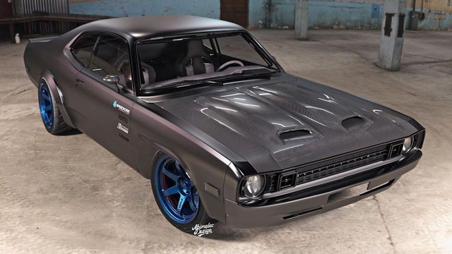 Wicked 1972 Dodge Demon Design Features S2000 Parts