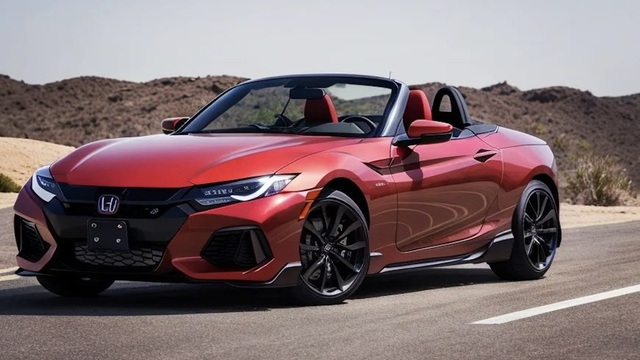 Honda Civic Type R Two-Door Convertible Looks Like a Future S2000