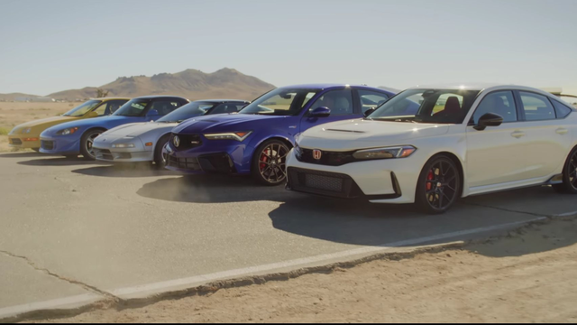 Comparing Iconic Honda Sports Cars With New Civic Type R, Integra Type S